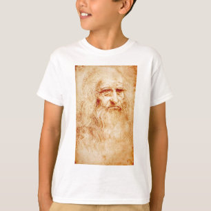 Leonardo da Vinci, behauptetes Selbstporträt T-Shirt