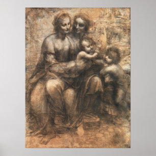 Leonardo da Vinci Der Leonardo-Karton Fine Art Poster