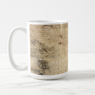 Leonardo da Vinci Der Vitruvianische Mann Kaffeetasse