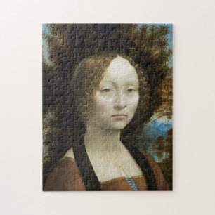 Leonardo Da Vinci Ginevra De' Benci Malerei