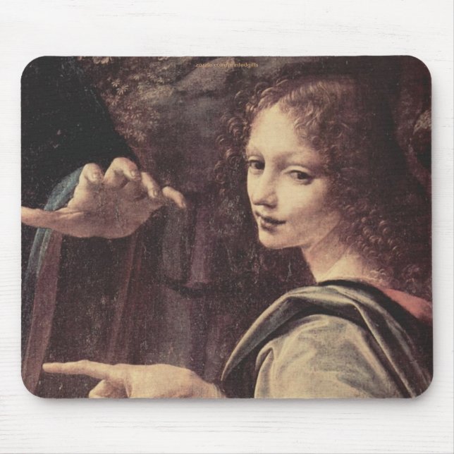 Leonardo Da Vinci Kirche Santa Maria delle Grazie Mousepad (Vorne)