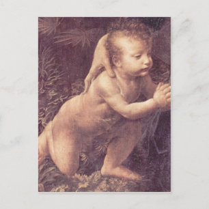 Leonardo da Vinci Madonna del Sasso Postkarte