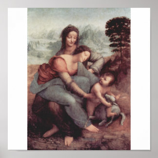 Leonardo Da Vinci Malerei um 1510 Poster