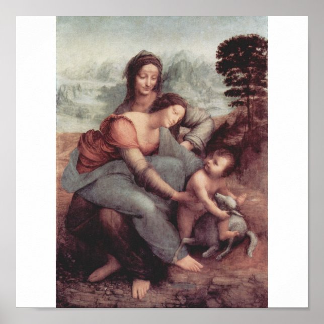 Leonardo Da Vinci Malerei um 1510 Poster (Vorne)
