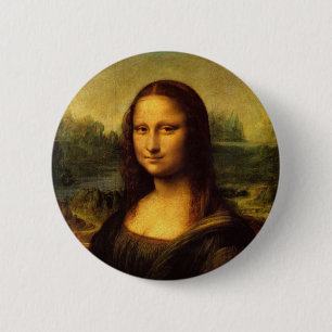Leonardo Da Vinci - Mona Lisa Button