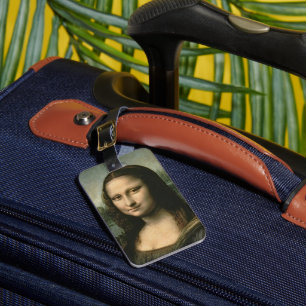 Leonardo da Vinci Mona Lisa, c.1503-6 Gepäckanhänger