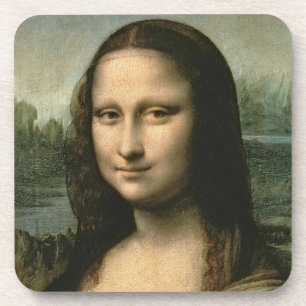Leonardo da Vinci Mona Lisa, c.1503-6 Getränkeuntersetzer