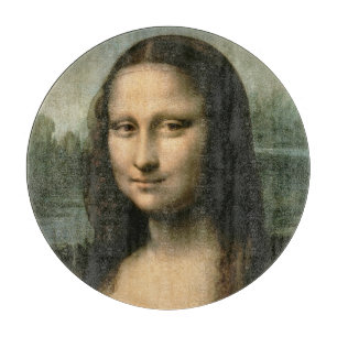 Leonardo da Vinci Mona Lisa, c.1503-6 Schneidebrett