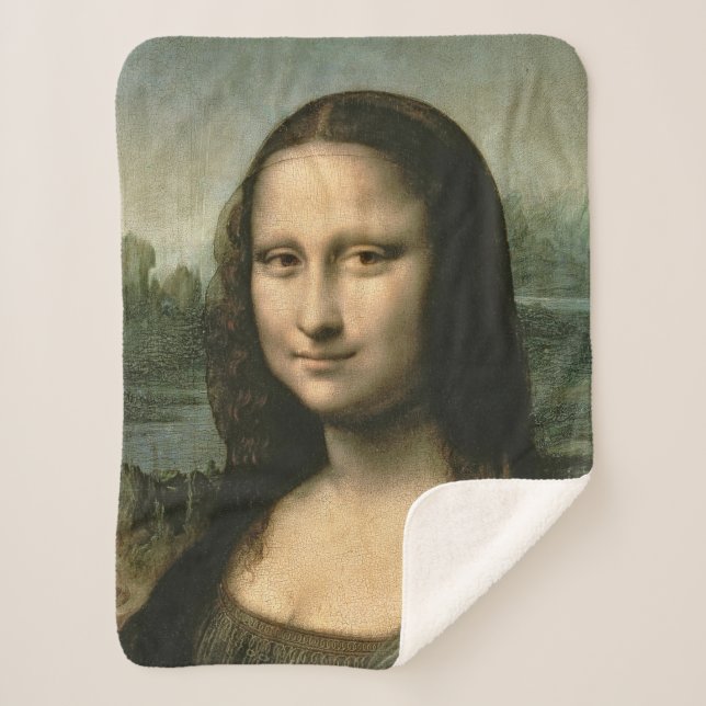 Leonardo da Vinci | Mona Lisa, c.1503-6 Sherpadecke (Vorderseite)