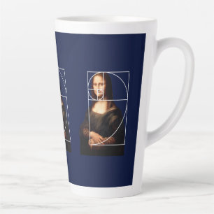 Leonardo da Vinci Mona Lisa Fibonacci Sequence Milchtasse