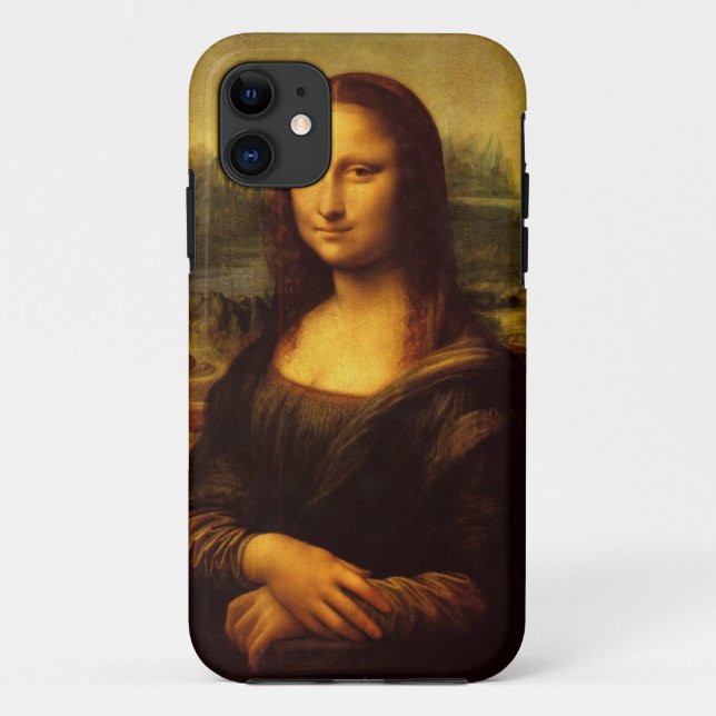 Leonardo Da Vinci Mona Lisa Kunstmalerei Case-Mate iPhone Hülle (Rückseite)