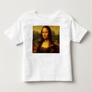 Leonardo Da Vinci Mona Lisa Kunstmalerei Kleinkind T-shirt
