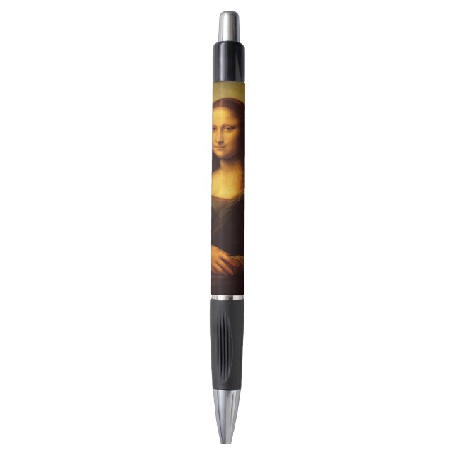 Leonardo Da Vinci Mona Lisa Kunstmalerei Kugelschreiber (Vorderseite Vertikal)