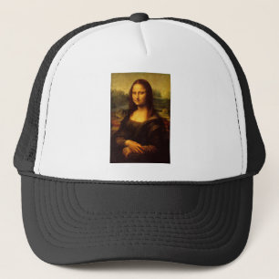 Leonardo Da Vinci Mona Lisa Kunstmalerei Truckerkappe