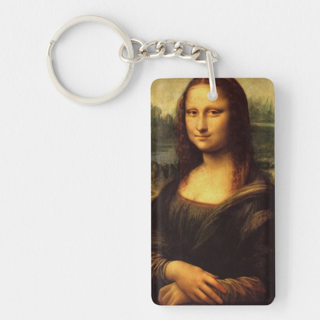 LEONARDO DA VINCI - Mona Lisa, La Gioconda 1503 Schlüsselanhänger (Vorderseite)