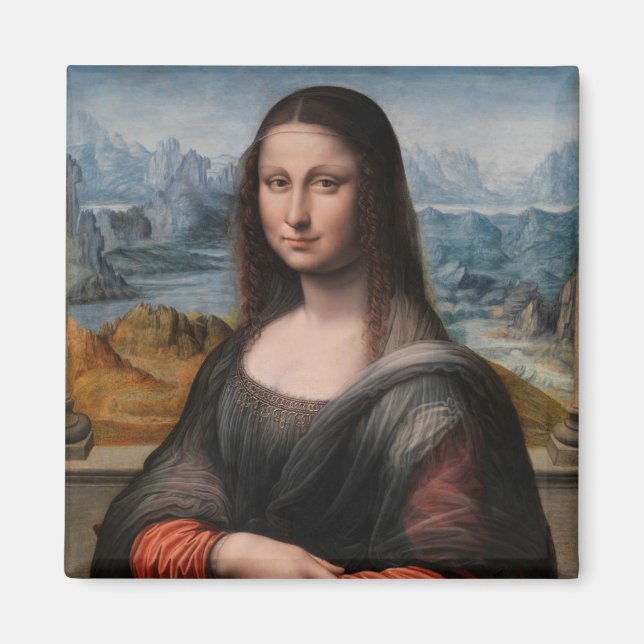 Leonardo da Vinci | Mona Lisa Magnet (Vorne)