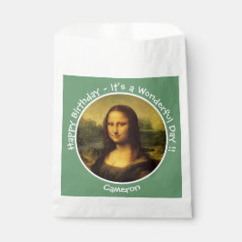 Leonardo da Vinci Mona Lisa Party Collection Geschenktütchen