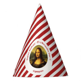 Leonardo da Vinci Mona Lisa Party Collection Partyhütchen