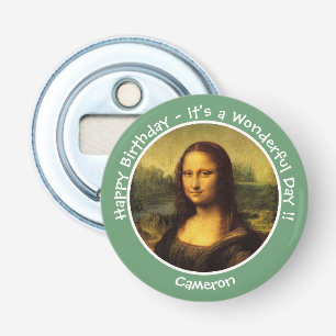 Leonardo da Vinci Mona Lisa Party Kollektion Flaschenöffner