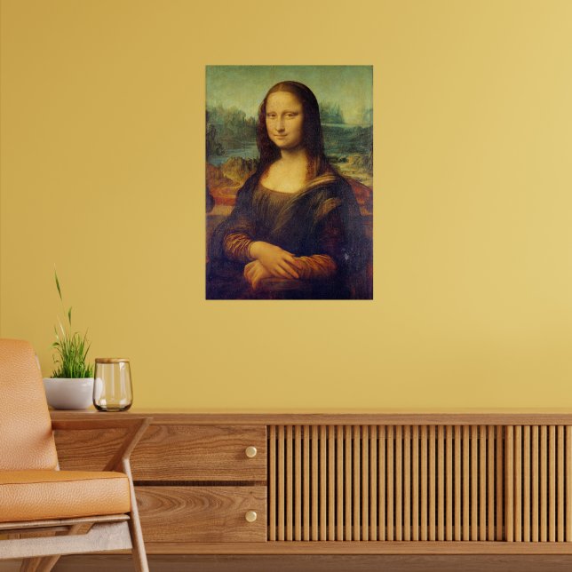 Leonardo da Vinci - Mona Lisa Poster (Wohnzimmer 2)