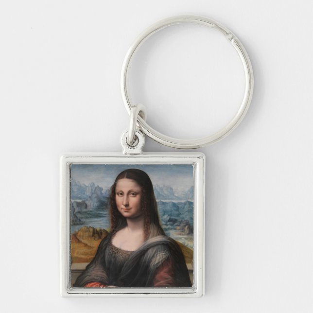 Leonardo da Vinci| Mona Lisa Schlüsselanhänger (Vorne)