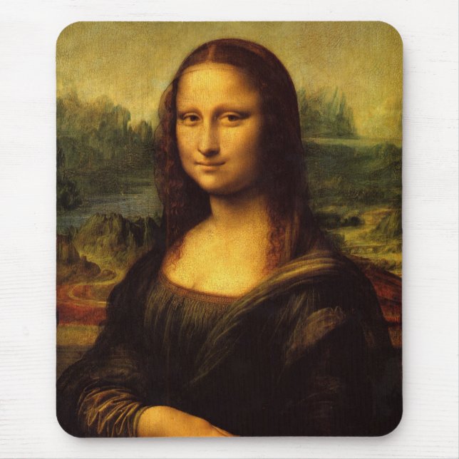 Leonardo da Vinci, Mona Lissabon Mousepad (Vorne)