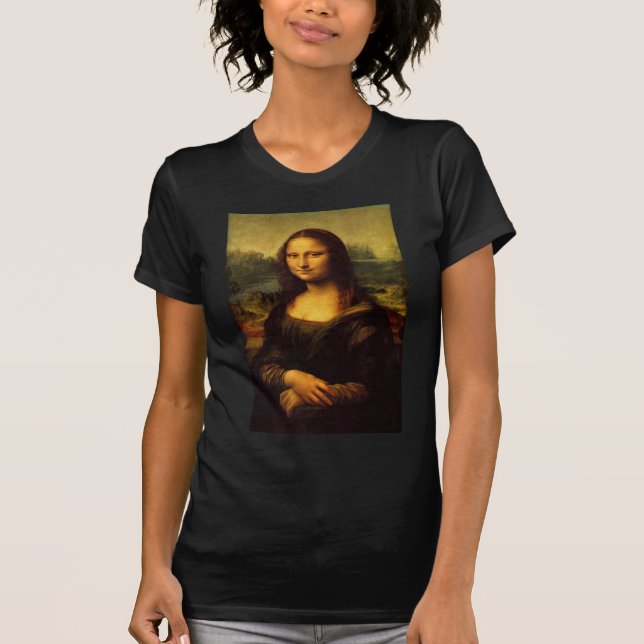 Leonardo da Vinci, Mona Lissabon T-Shirt (Vorderseite)