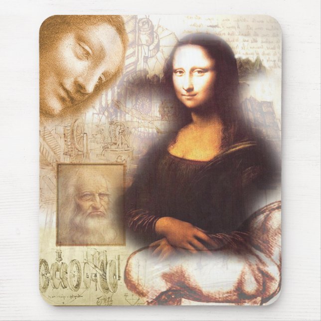 Leonardo da Vinci mousepad (Vorne)