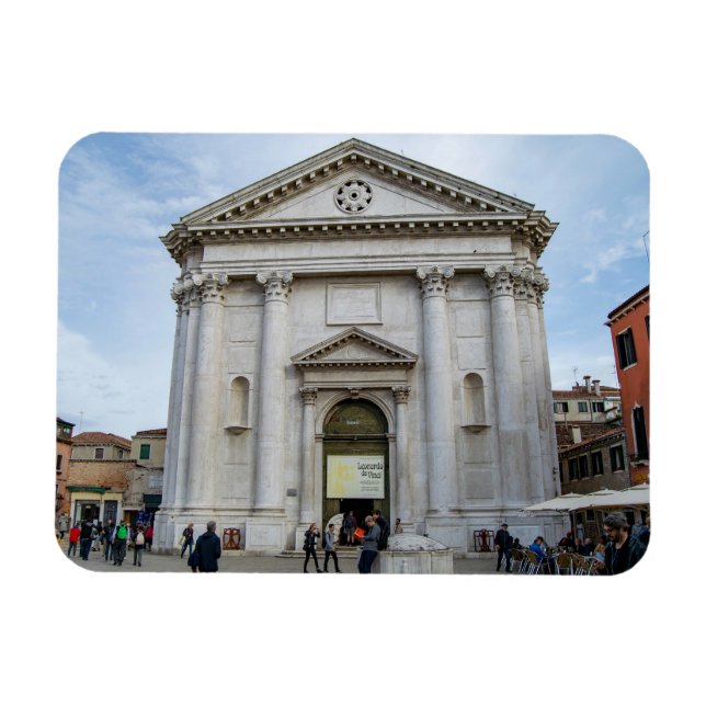 Leonardo da Vinci Museum Venice Italy Magnet (Horizontal)