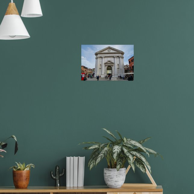 Leonardo da Vinci Museum Venice Italy Poster (Wohnzimmer 1)