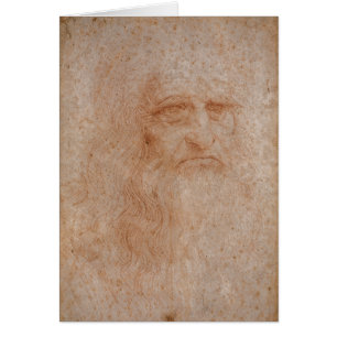 Leonardo Da Vinci, mutmaßliches Selbstportrait