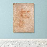 Leonardo Da Vinci, mutmaßliches Selbstportrait