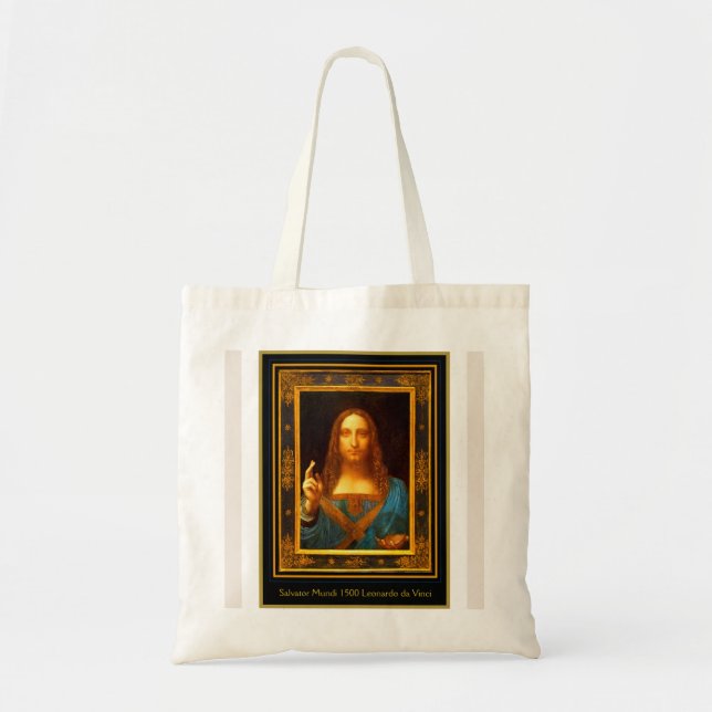 LEONARDO DA VINCI SALVATOR MUNDI Kleine Tasse Tragetasche (Vorne)