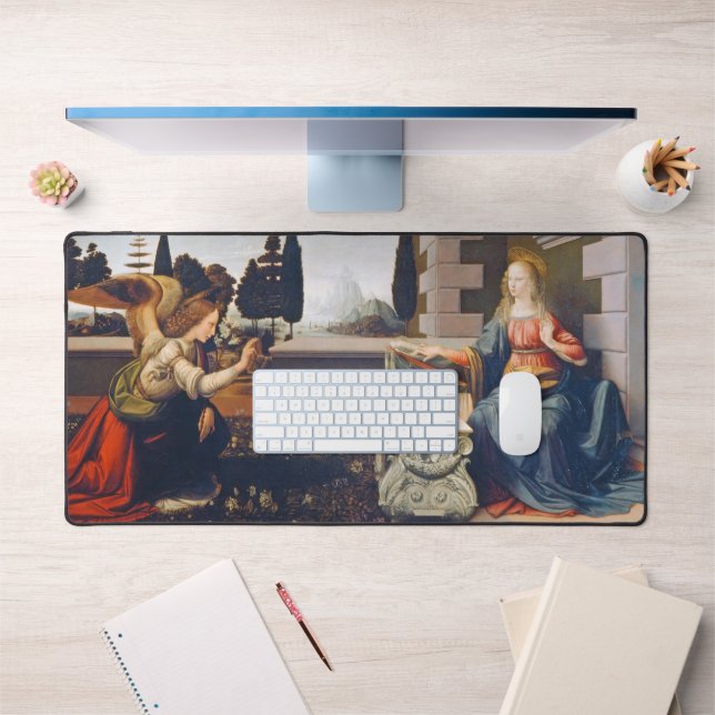 Leonardo da Vinci Schreibtischunterlage (Büro 1)