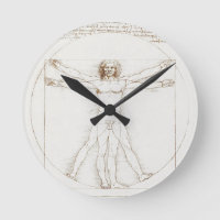 Leonardo da Vinci Vitruvianischer Mensch Vintage K