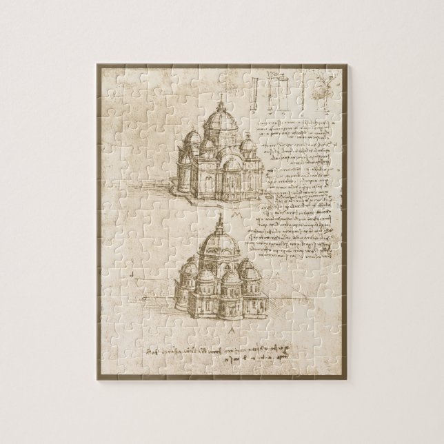 Leonardo da Vincis Architektonische Kathedrale Stu (Vertikal)