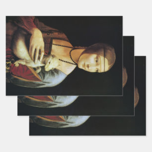 Leonardo da Vincis Dame mit dem Hermelin Geschenkpapier Set