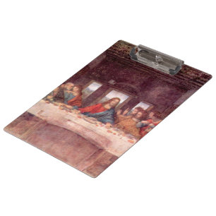 Leonardo da Vincis Das letzte Abendmahl Klemmbrett