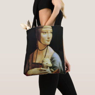 Leonardo da Vinci's Lady mit Ermine Tasche