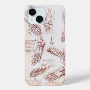 Leonardo da Vincis menschliche Anatomie iPhone 15 Hülle
