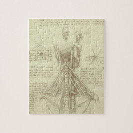 Leonardo da Vincis menschliche Anatomie-Wirbelsäul
