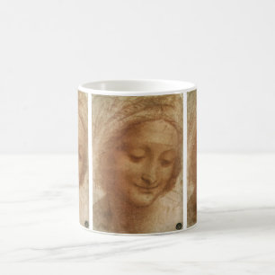 Leonardo da Vincis Porträt von der Heiligen Anna S Kaffeetasse