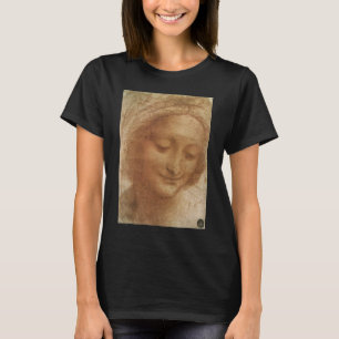 Leonardo da Vincis Porträt von der Heiligen Anna S T-Shirt