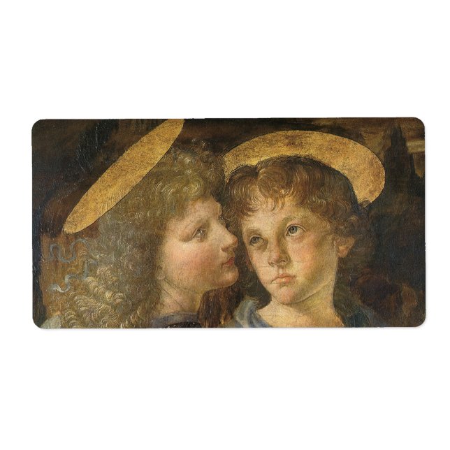 Leonardo da Vincis Taufe Christi Angels (Vorne)