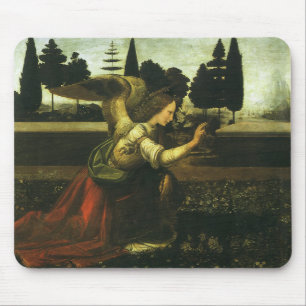 Leonardo da Vincis Verkündigung des Herrn Mousepad