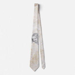 Leonardo DaVinci Skizze Leda Pergament Elegante Ku Krawatte