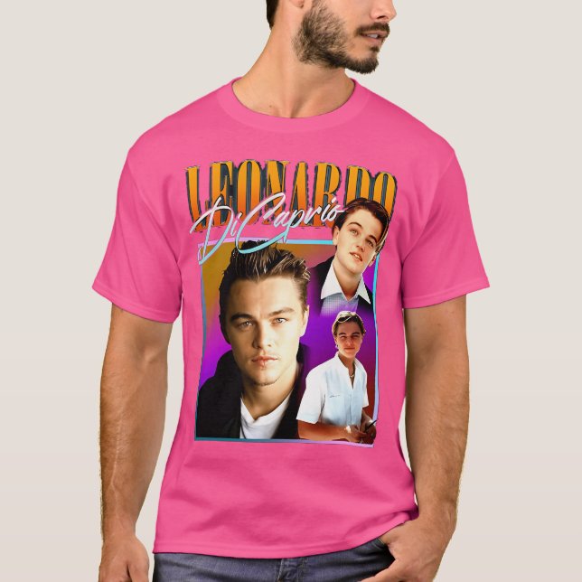 Leonardo Dicaprio T-Shirt (Vorderseite)