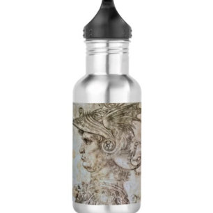 Leonardo’s Helmbewehrter Krieger Edelstahlflasche
