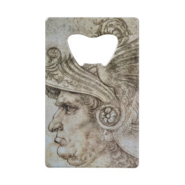 Leonardo’s Helmeted Warrior