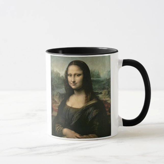 Leonardo Vinci | Mona Lisa, c.1503-6 Tasse (Rechts)